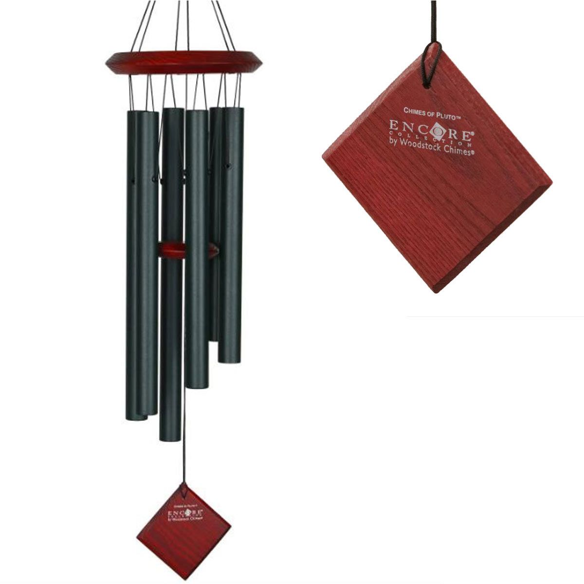 Woodstock chimes Encore Collection Chime of Pluto Evergreen